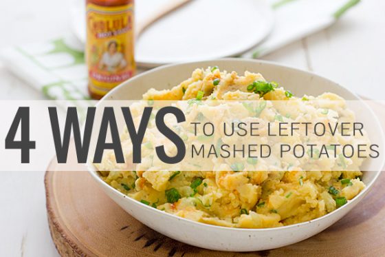 4 Ways to Use Leftover Mashed Potatoes | Oh My Veggies