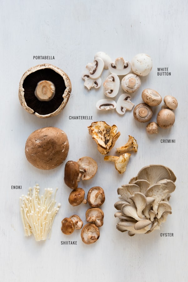 Common Types of Fresh Mushrooms