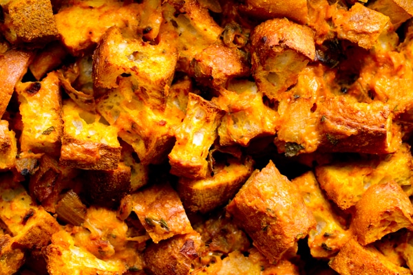 Pumpkin Cheddar Stuffing