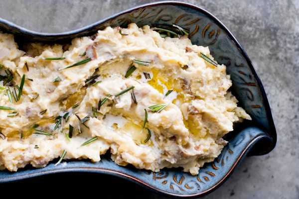 Garlic and Rosemary Potato Puree Recipe (With Video)