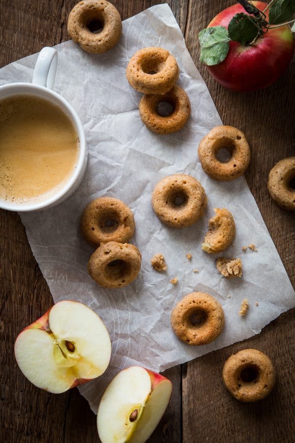 Vegan Chai-Spiced Apple Cider Doughnuts