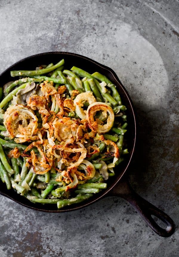 Easy Green Bean Casserole with Crunchy Fried Onions - Raising Generation  Nourished