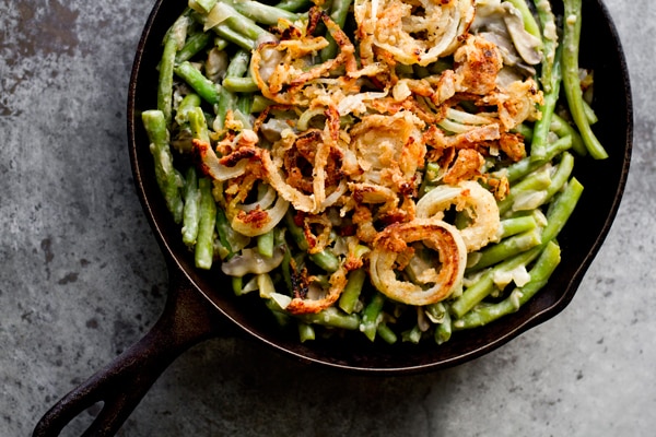 Vegan Green Bean Casserole Recipe