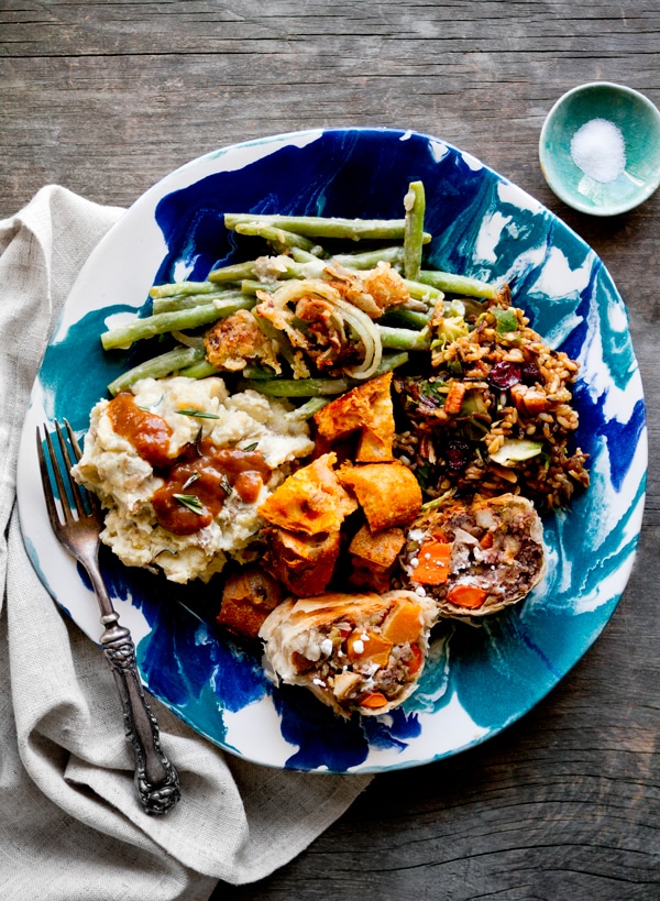 Vegetarian Thanksgiving Menu + Game Plan