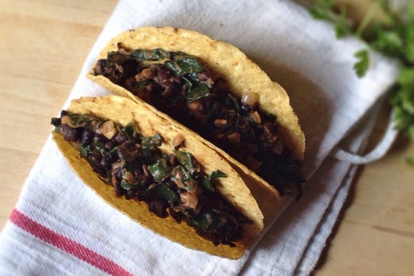 Beans and Greens Tacos