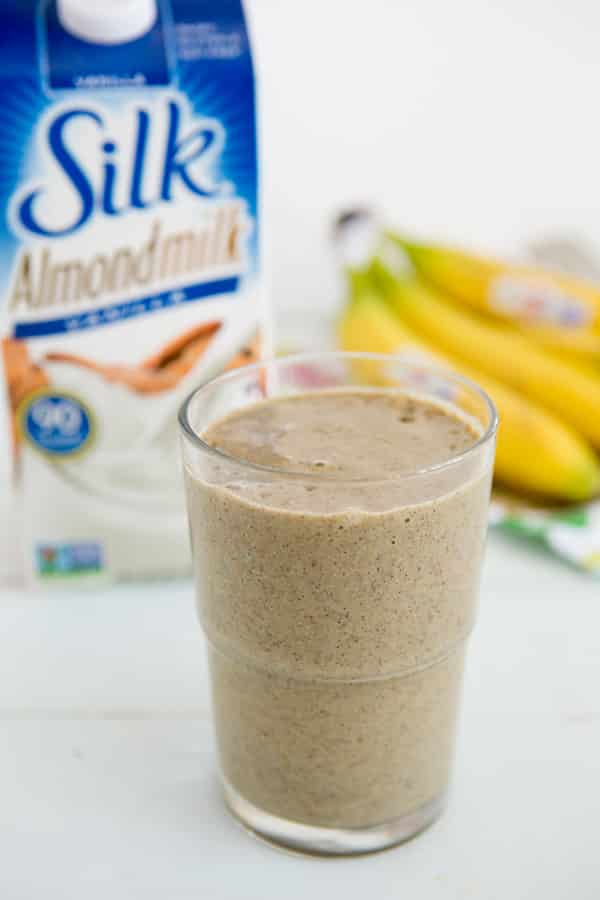 Banana Mango Chia Protein Smoothie