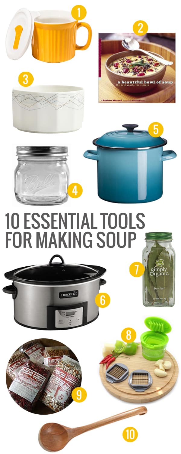 10 Essential Tools for Making Soup