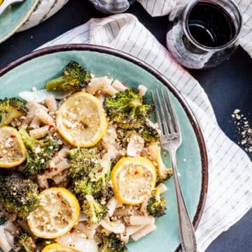 Roasted Broccoli and Lemon Pasta Recipe