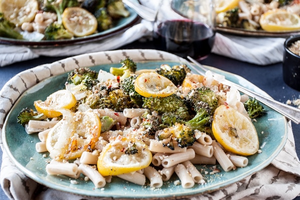broccolie lemom pasta omv4