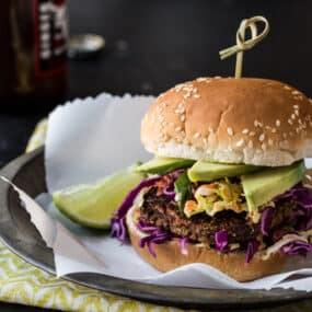 Jamaican Jerk Veggie Burger Recipe