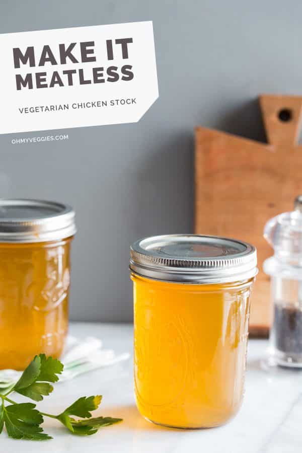 Vegetarian Chicken Stock
