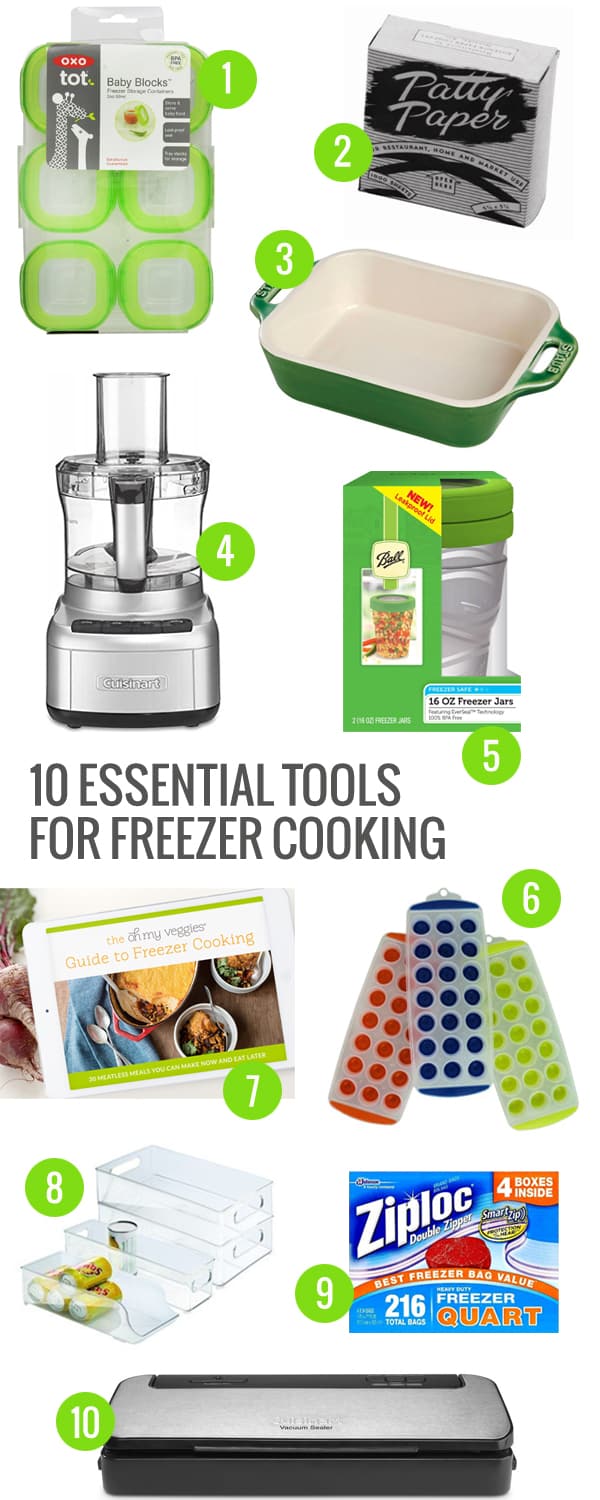 10 Essential Tools for Freezer Cooking