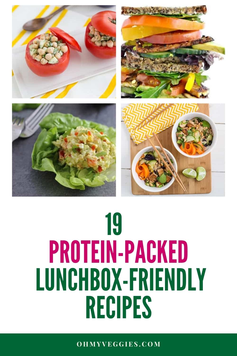 19+ High Protein Vegetarian Lunch Ideas Oh My Veggies