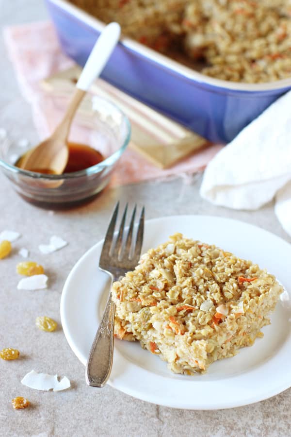 Morning Glory Baked Oatmeal