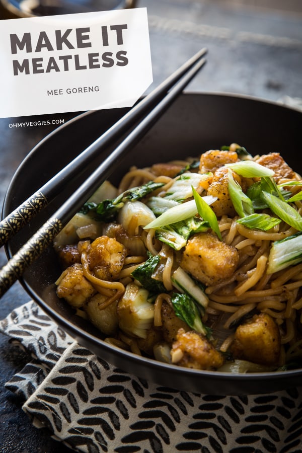 Mee Goreng with Tofu and Bok Choy Recipe