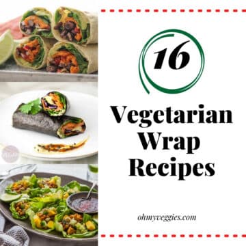 vegetarian wrap recipes