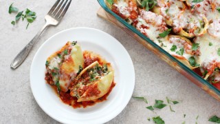 Asparagus Stuffed Shells Recipe By Oh My Veggies Com