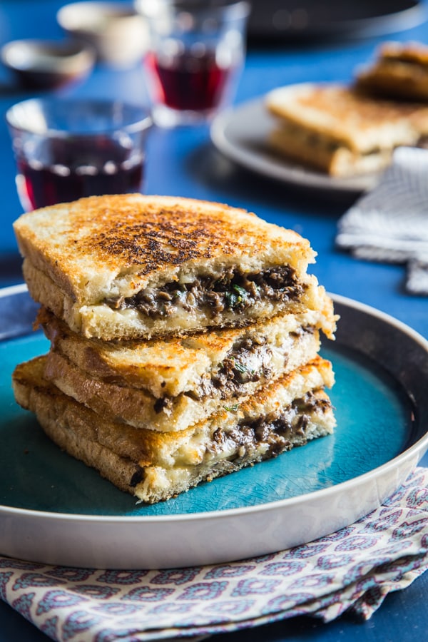 Duxelles Grilled Cheese