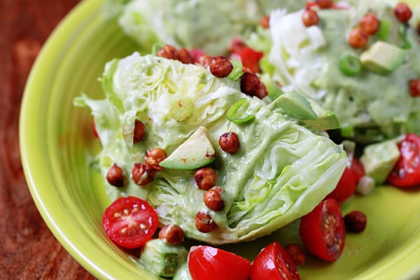 Green Goddess Wedge Salad