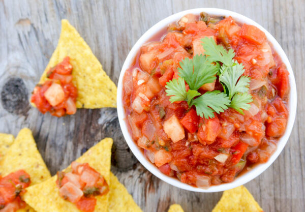 Spicy Apple-Tomato Salsa