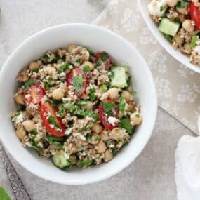 Chickpea Feta Tabbouleh