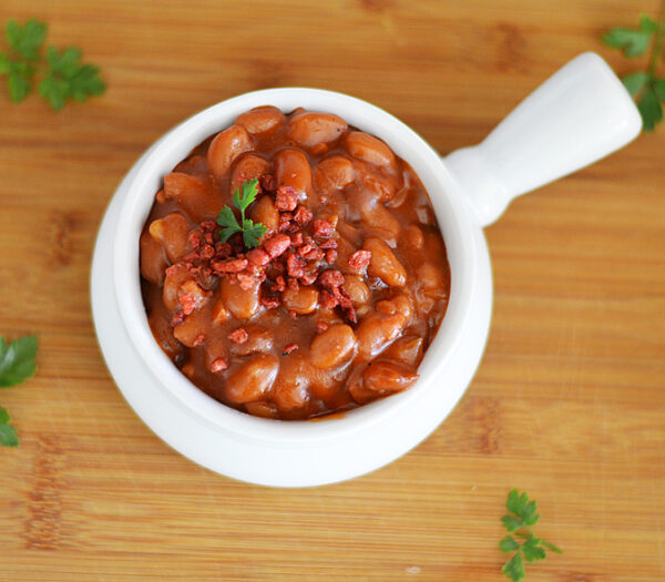 Vegan Brown Sugar Barbecue Baked Beans