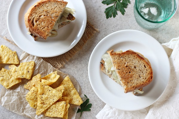 Vegetarian Patty Melts