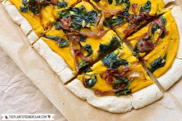 Cheezy Butternut Squash Pizza