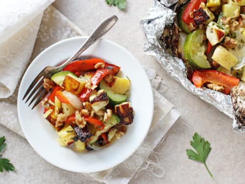 食物連鎖　foil Grilled_vegetable_halloumi_foi