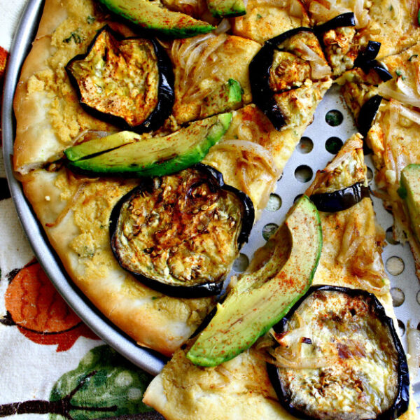 Vegan Israeli Pizza