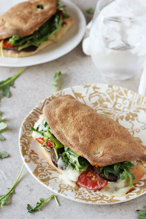 Veggie Pizza Sandwiches