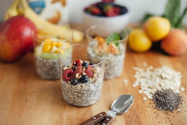 Overnight Oats with Chia Seeds