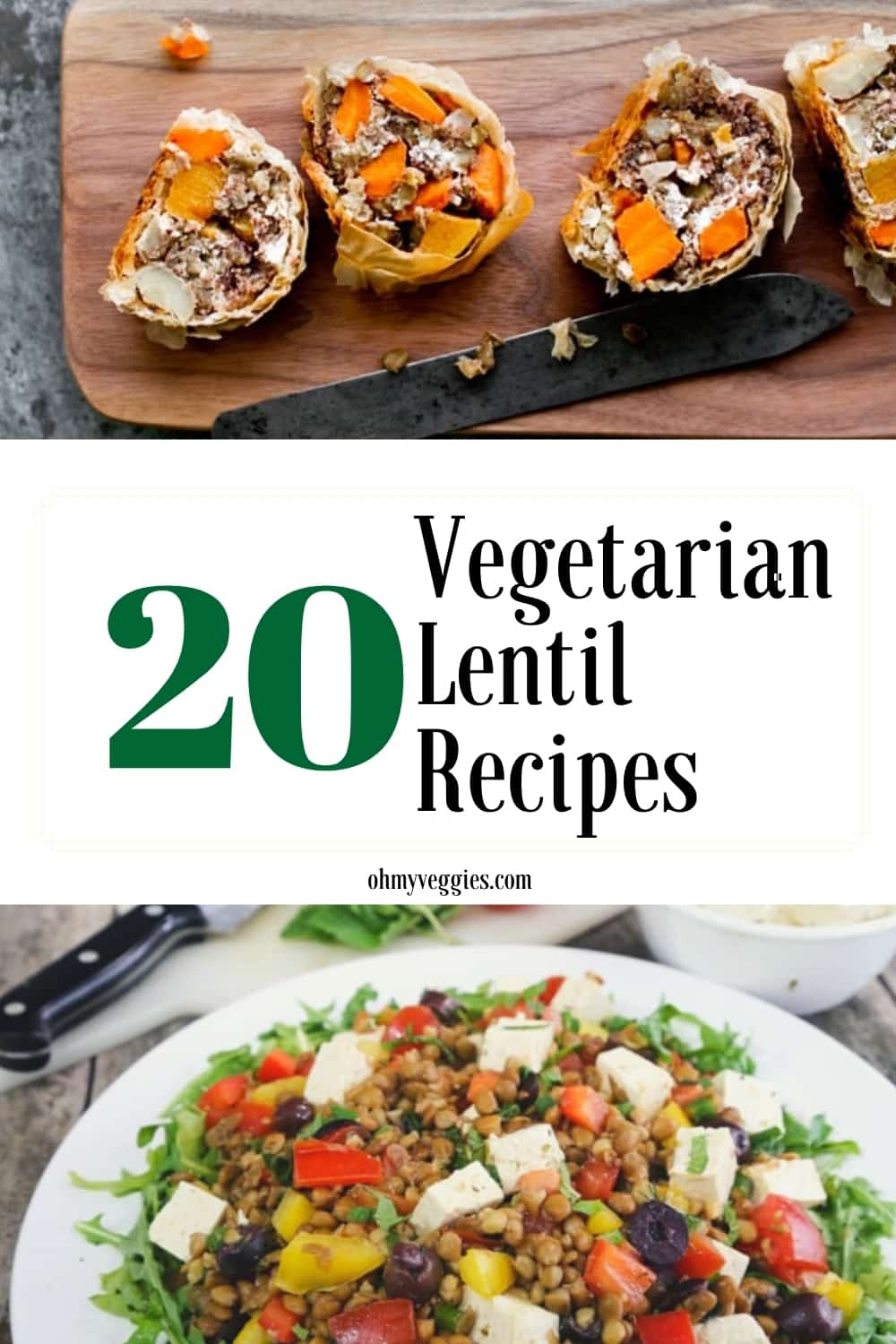 20 Delicious Vegetarian Lentil Recipes | Oh My Veggies