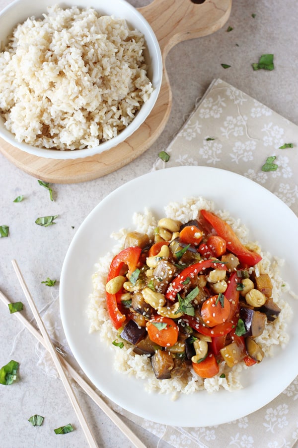 End-of-Summer Veggie Stir Fry