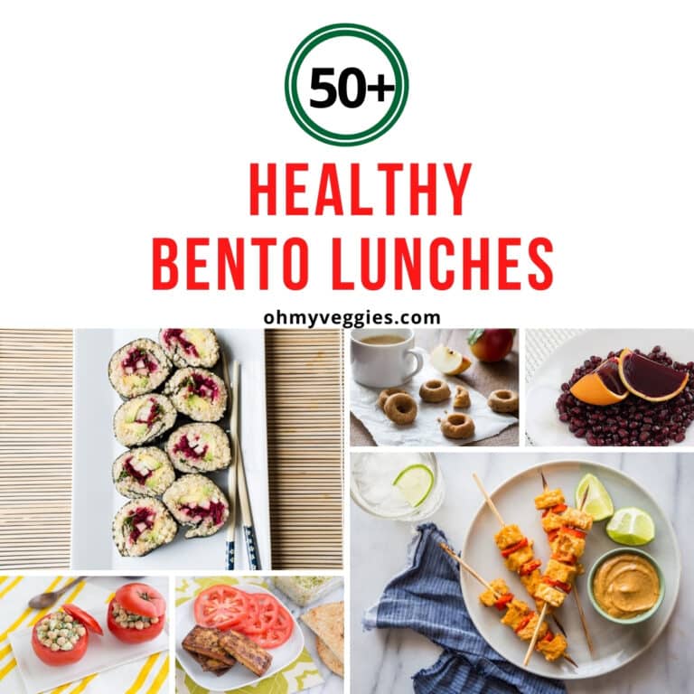 50+ Ideas for Healthy Bento Lunches - Oh My Veggies