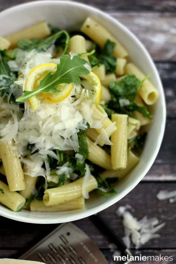 Lemon Arugula Pasta
