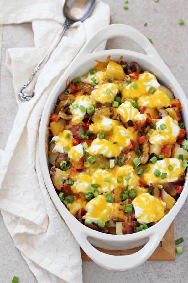 Twice-Baked Potato Casserole