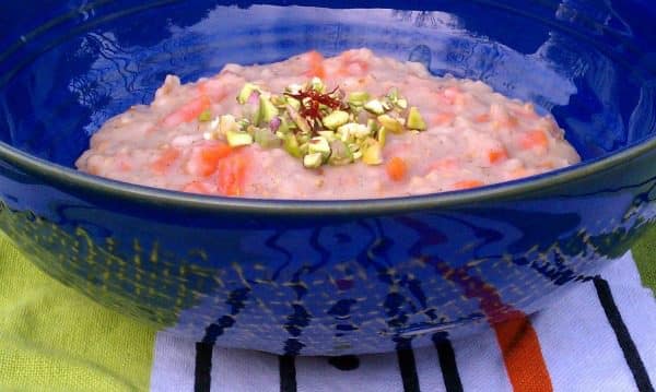 Slow Cooker Carrot Cardamom Oatmeal