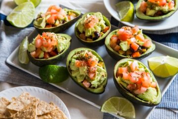 Smoky Southwestern Avocado Cups & A Visit to Lundberg Family Farms | Oh ...