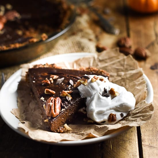 Chocolate Pumpkin Pie