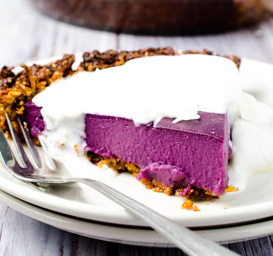 Purple Sweet Potato Pie