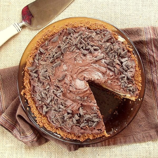 Toffee-Crusted Mud Pie