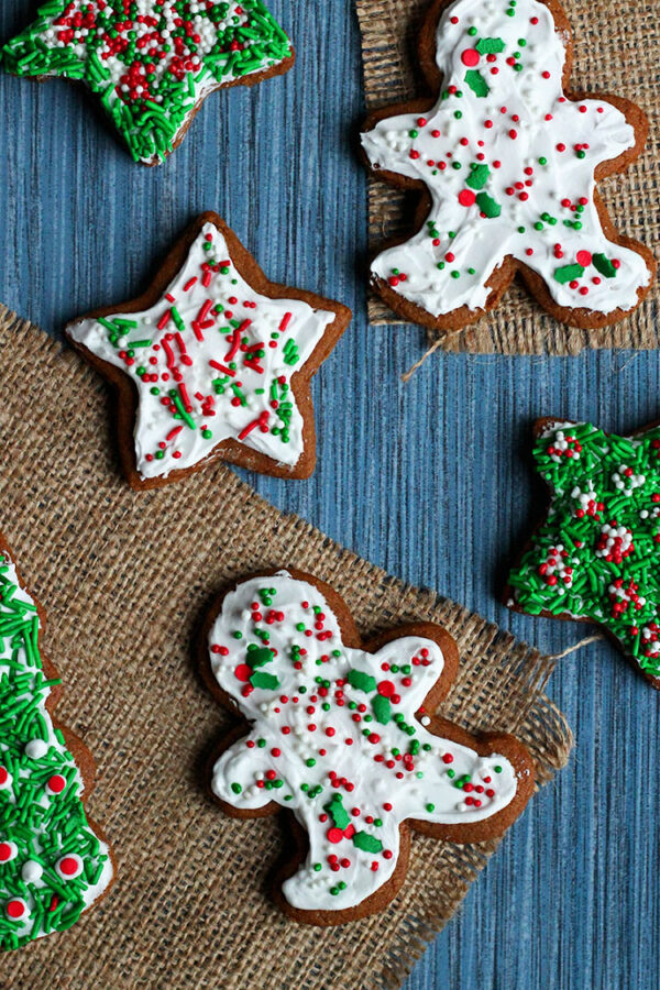 Vegan Gingerbread Cookies