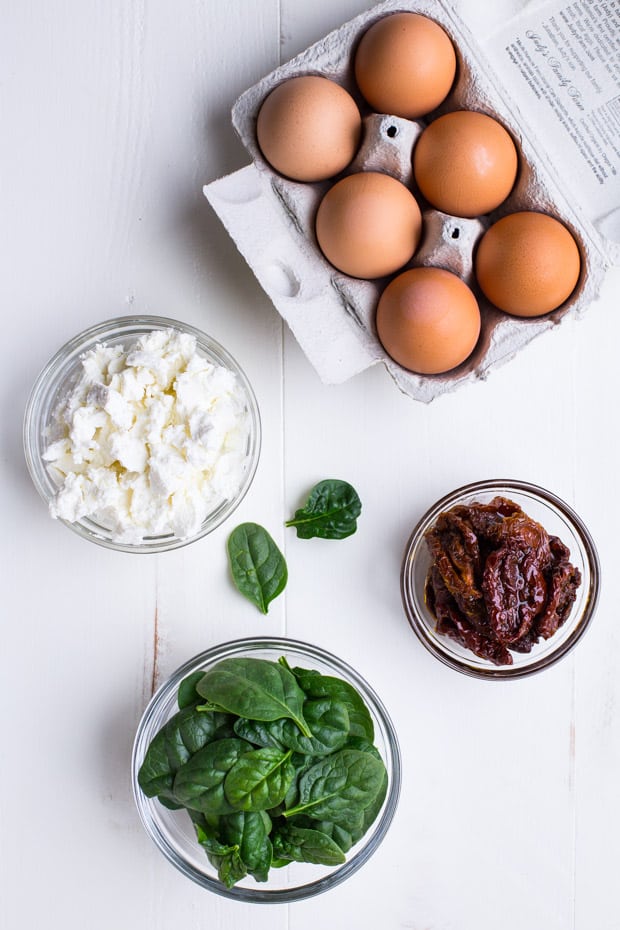 Spinach and Goat Cheese Mini Quiches 1