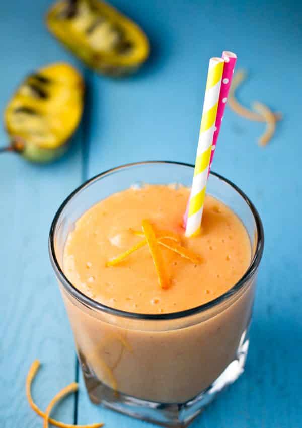 Creamy Citrus Pawpaw Smoothie