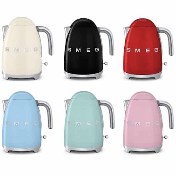 smeg mint green kettle