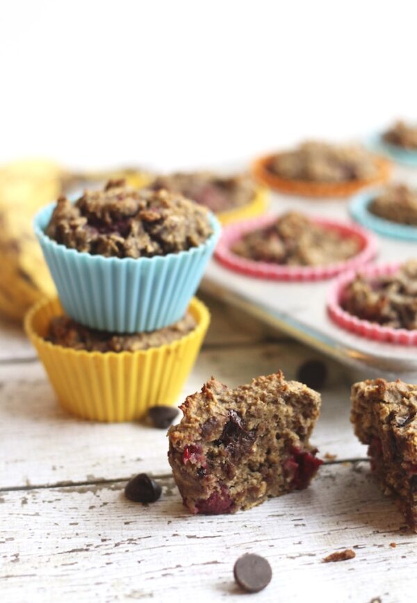 Raspberry Chocolate Chip Muffins