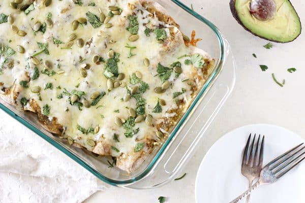 Mushroom Enchiladas