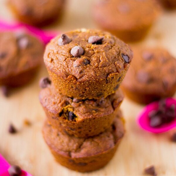 Pumpkin Chocolate Chip Muffins