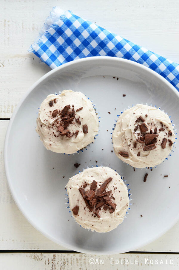Caramel Vanilla Cupcakes